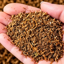 Graded tobacco milled into fine powder before extraction