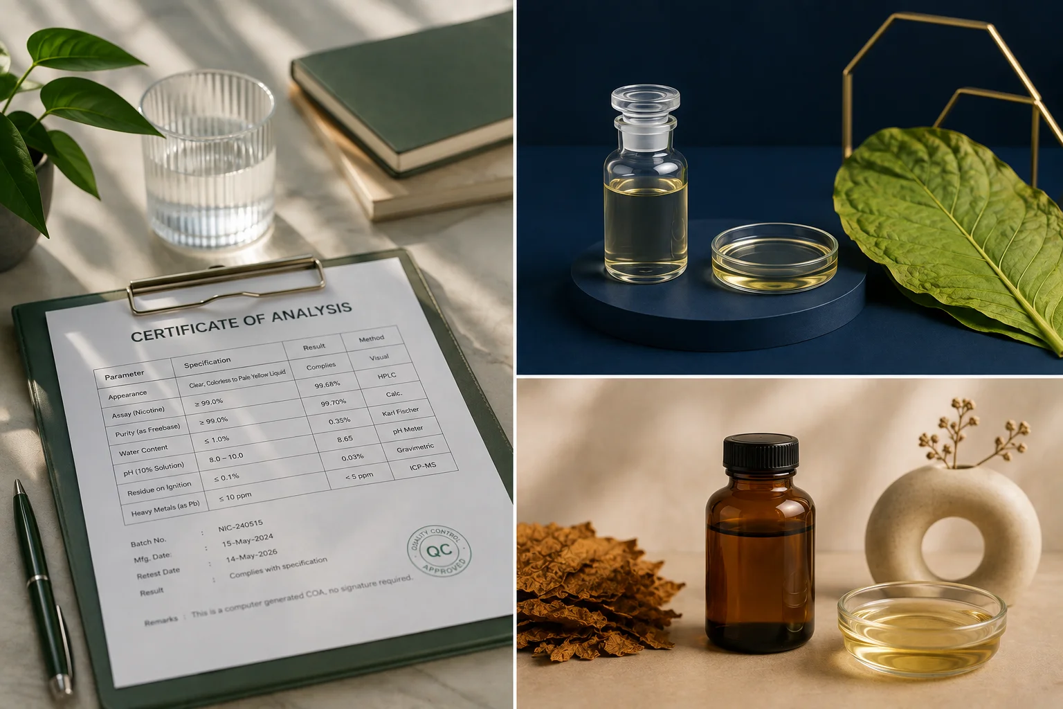 Certificate of Analysis (COA) for Nicotine: Why It Matters