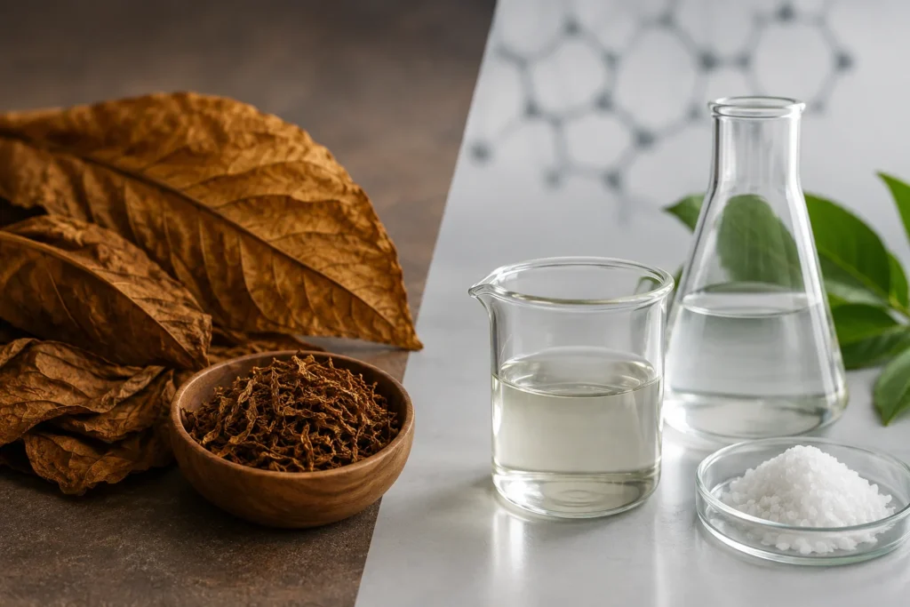 Synthetic Nicotine vs Tobacco-Derived Nicotine