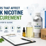 Factors that affect bulk nicotine procurement for B2B buyers