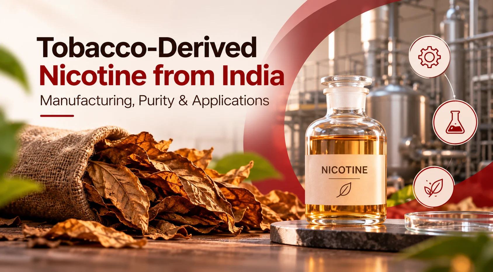 Tobacco-Derived Nicotine from India: Manufacturing, Purity & Applications