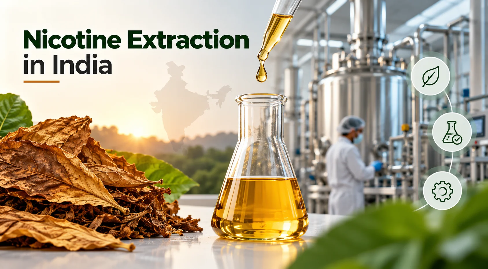 Nicotine Extraction in India: Process, Quality Control & Applications
