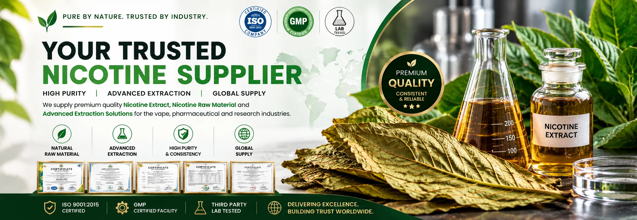 McCoy NIC International LLP — tobacco, nicotine extract and synthetic nicotine supplier