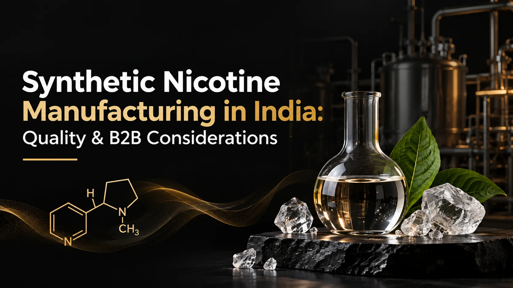 Synthetic Nicotine Manufacturing in India: Quality & B2B Considerations