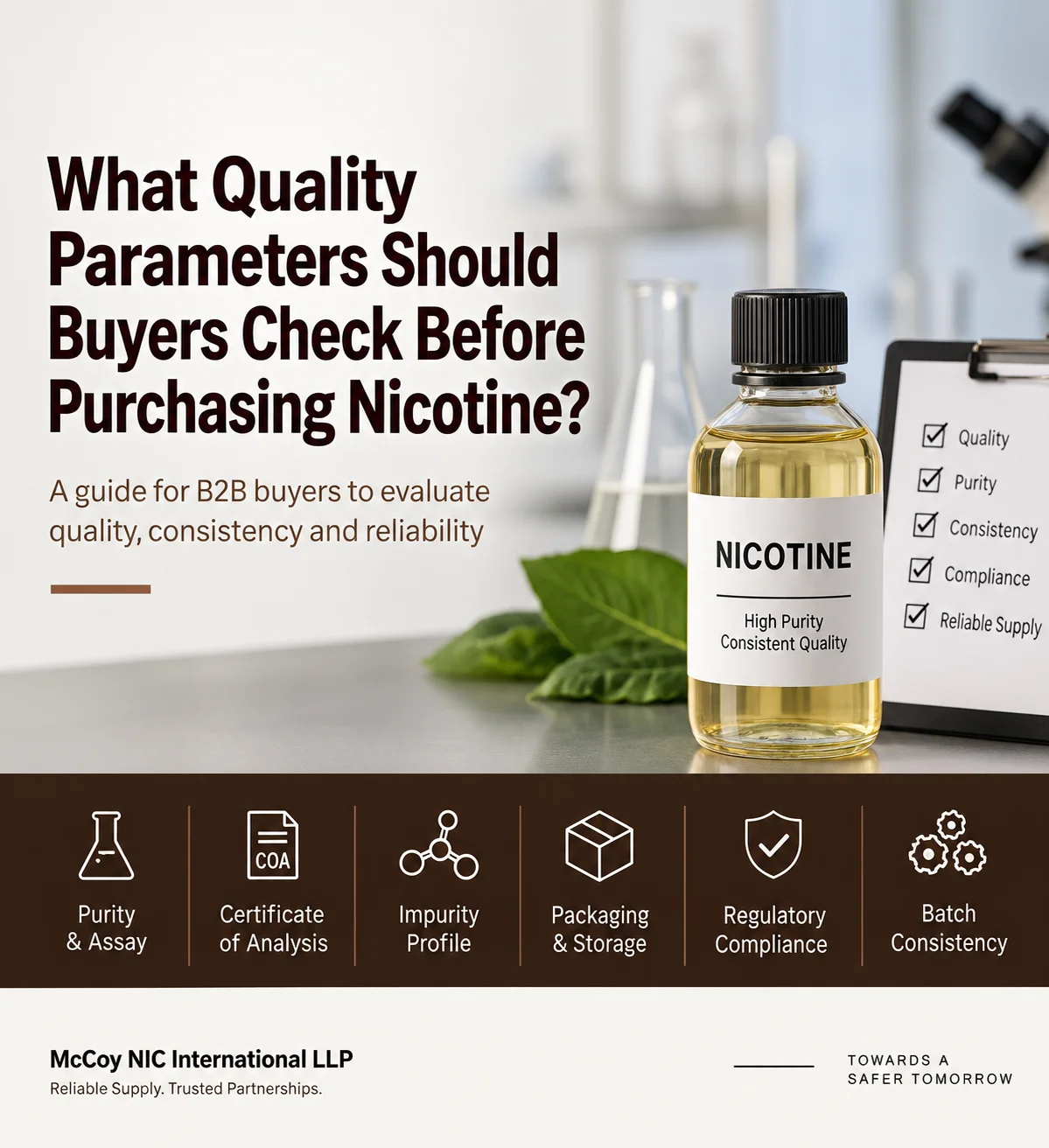 What Quality Parameters Should Buyers Check Before Purchasing Nicotine?